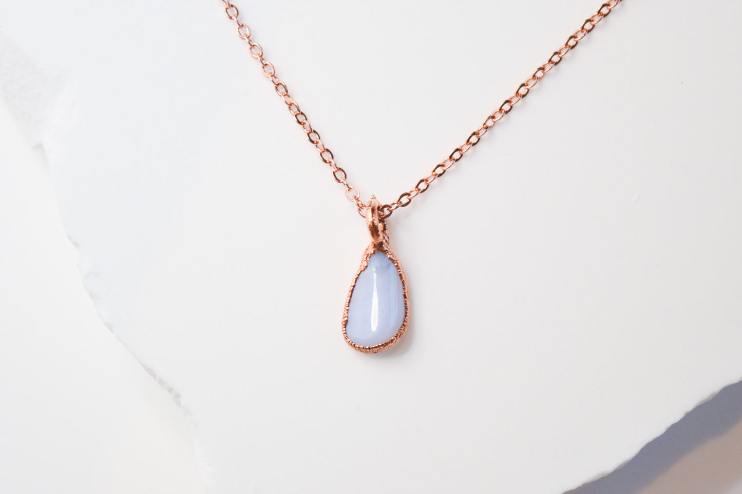Blue Lace Necklace
