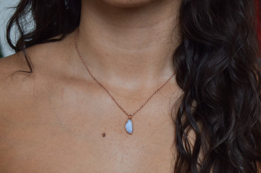 Blue Lace Necklace