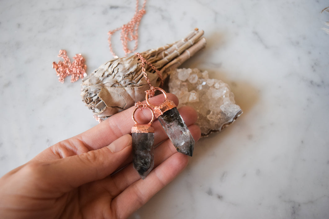 Phantom Quartz Necklace