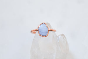 Blue Lace Rings